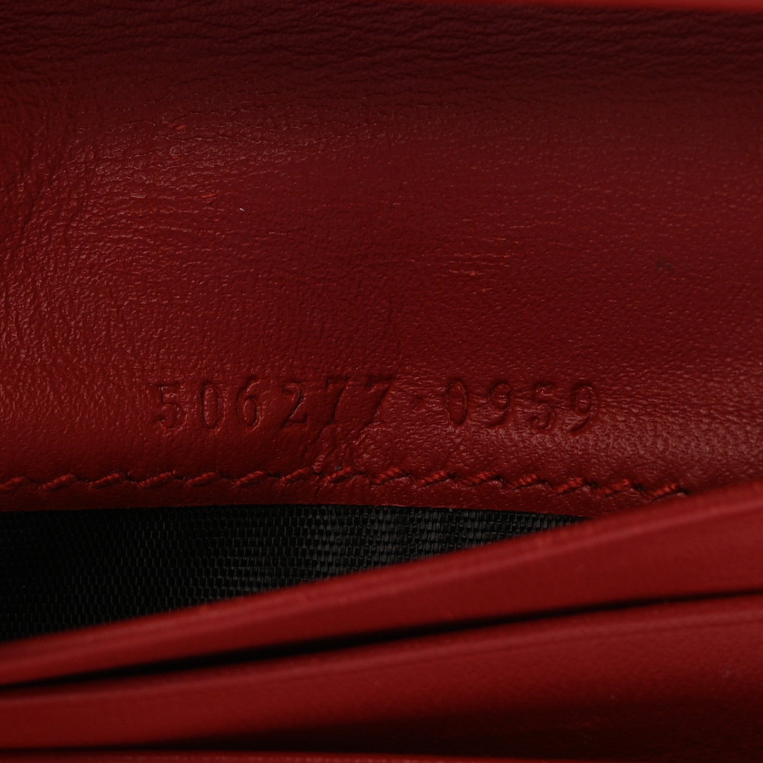 Gucci GG Supreme Monogram Bosco Patch Card Case Wallet Beige Malva Hibiscus Red