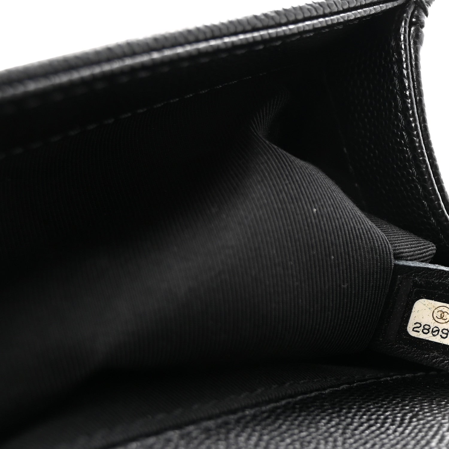 Chanel Caviar Quilted Medium Boy Flap Black