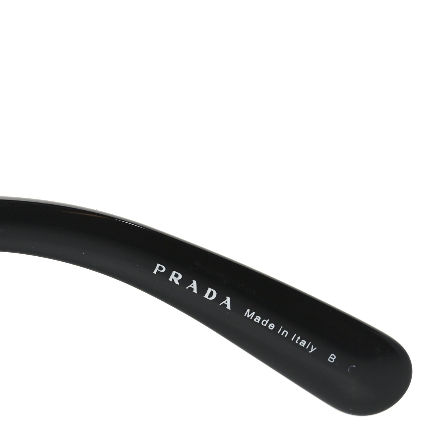 Prada Acetate Baroque Sunglasses SPR 27O Black