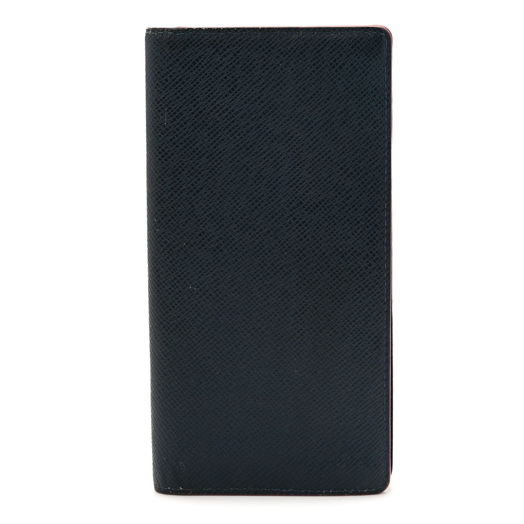 Louis Vuitton Taiga Brazza Wallet Ocean