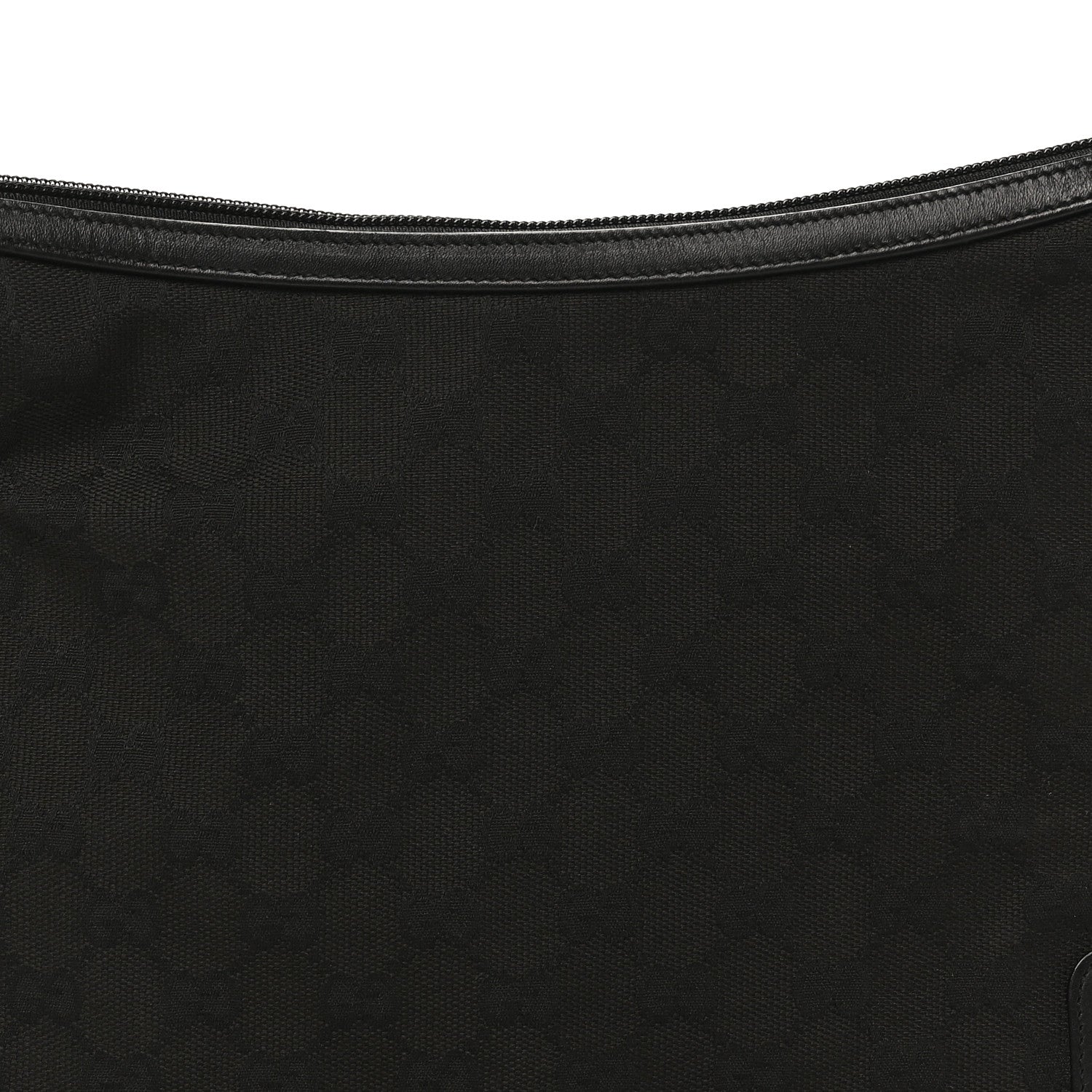 Gucci Monogram Shoulder Bag  Black