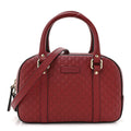 Gucci Soft Microguccissima Small Crossbody Bag Rosso
