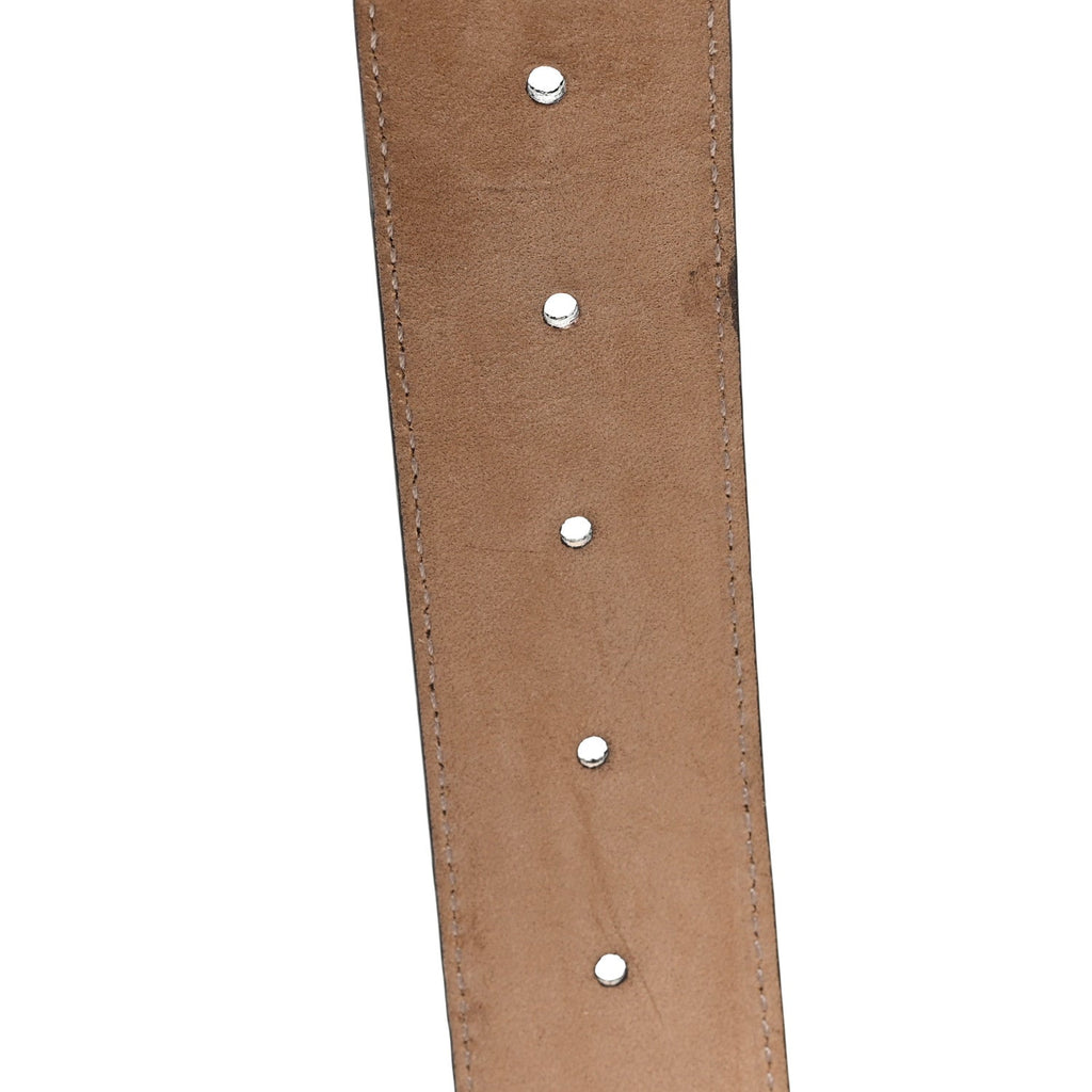 Gucci Guccissima Signature Interlocking G 37mm Belt 95 38 Nut Brown