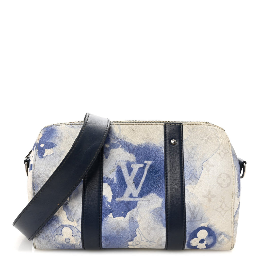 Louis Vuitton Monogram Watercolor Keepall XS Blue