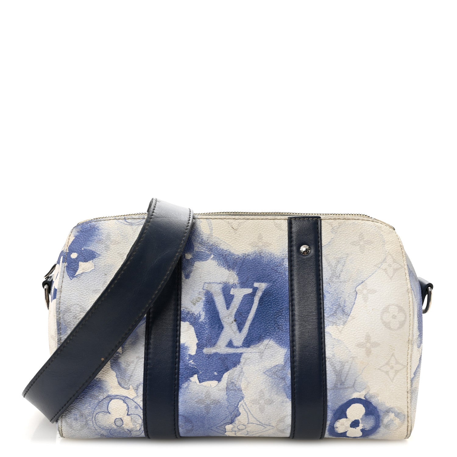 Louis Vuitton Monogram Watercolor Keepall XS Blue