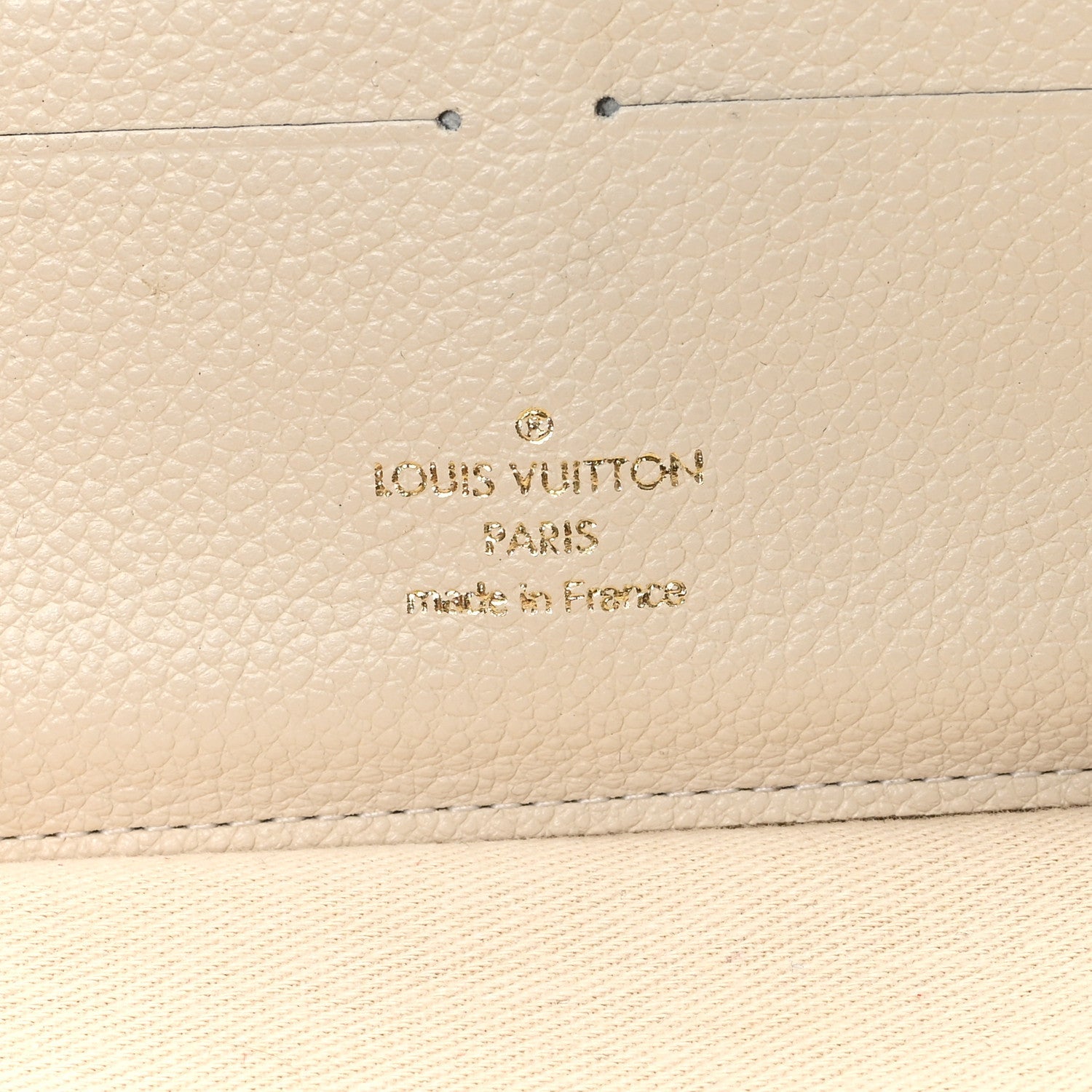 Louis Vuitton Empreinte Zippy Organizer Wallet White