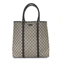 Gucci GG Plus Monogram Joy Vertical Tote Dark Brown