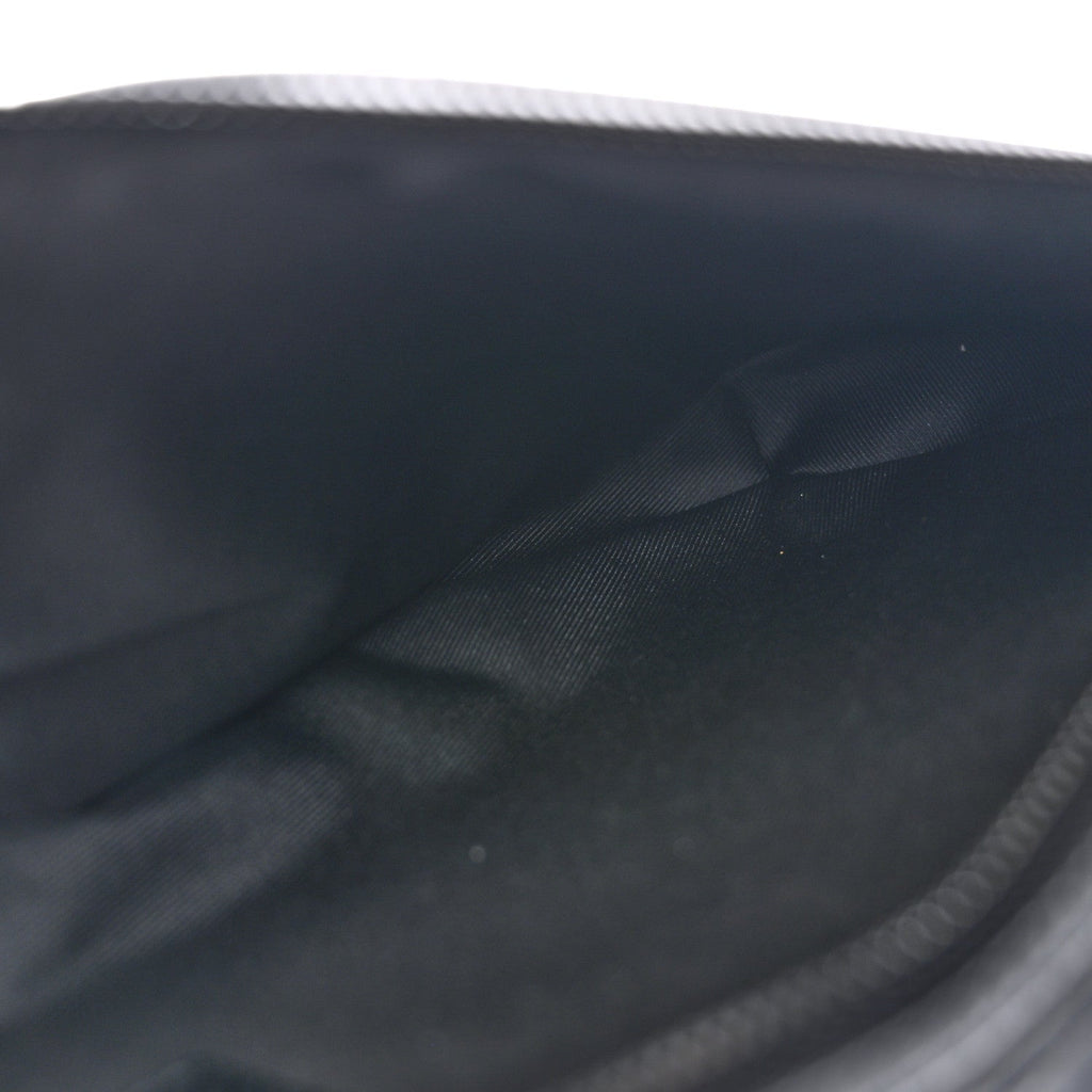 Louis Vuitton Calfskin Shadow Monogram Duo Slingbag Black