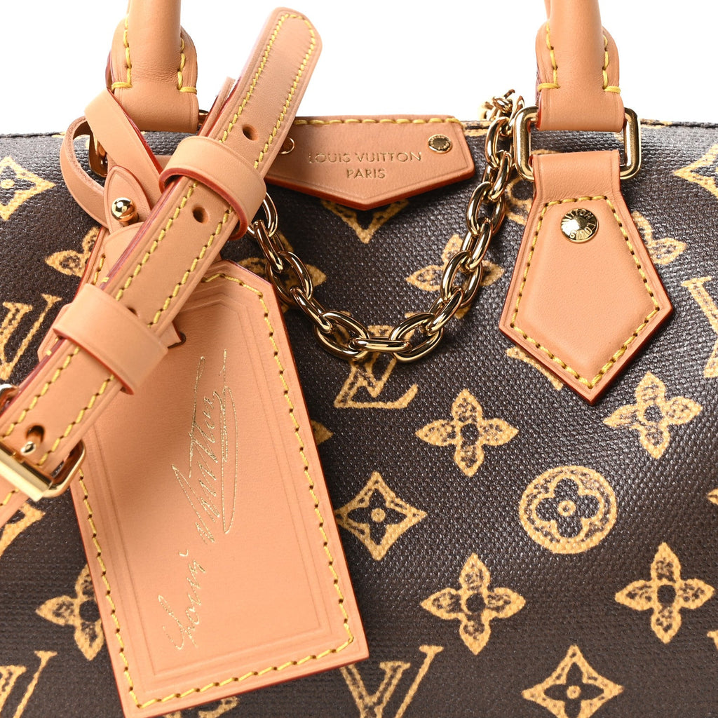Louis Vuitton Monogram Origine Speedy Trunk 20 Ebene