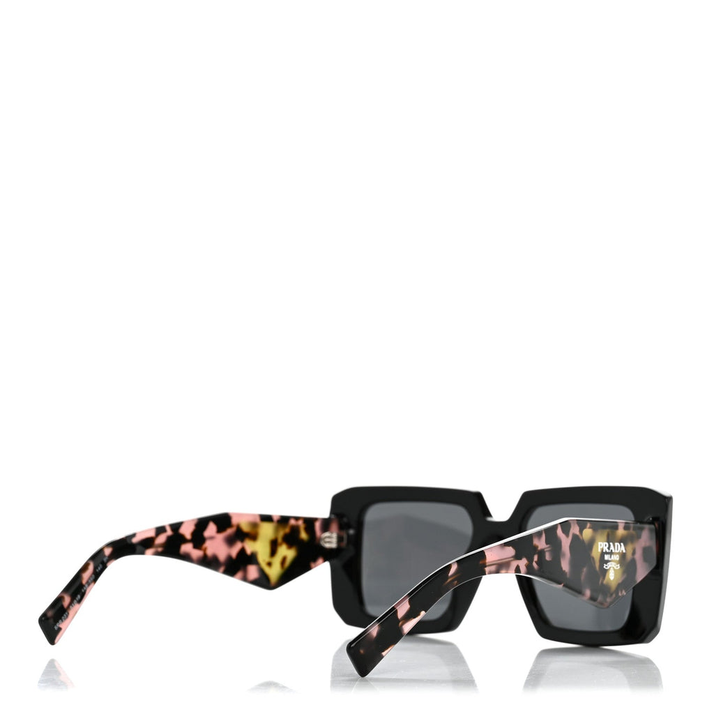 Prada Acetate Symbole Sunglasses SPR 23Y Slate Grey