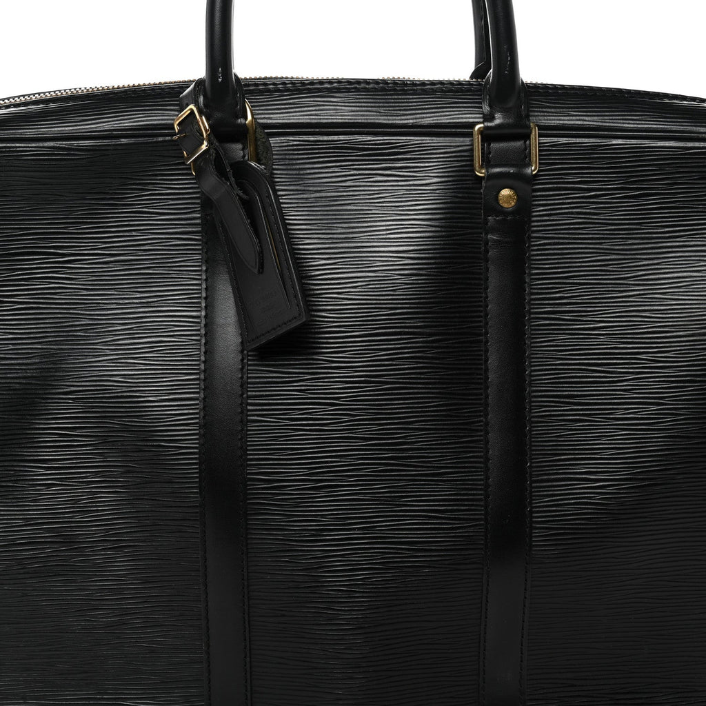 Louis Vuitton Epi Porte-Documents Voyage Briefcase Black