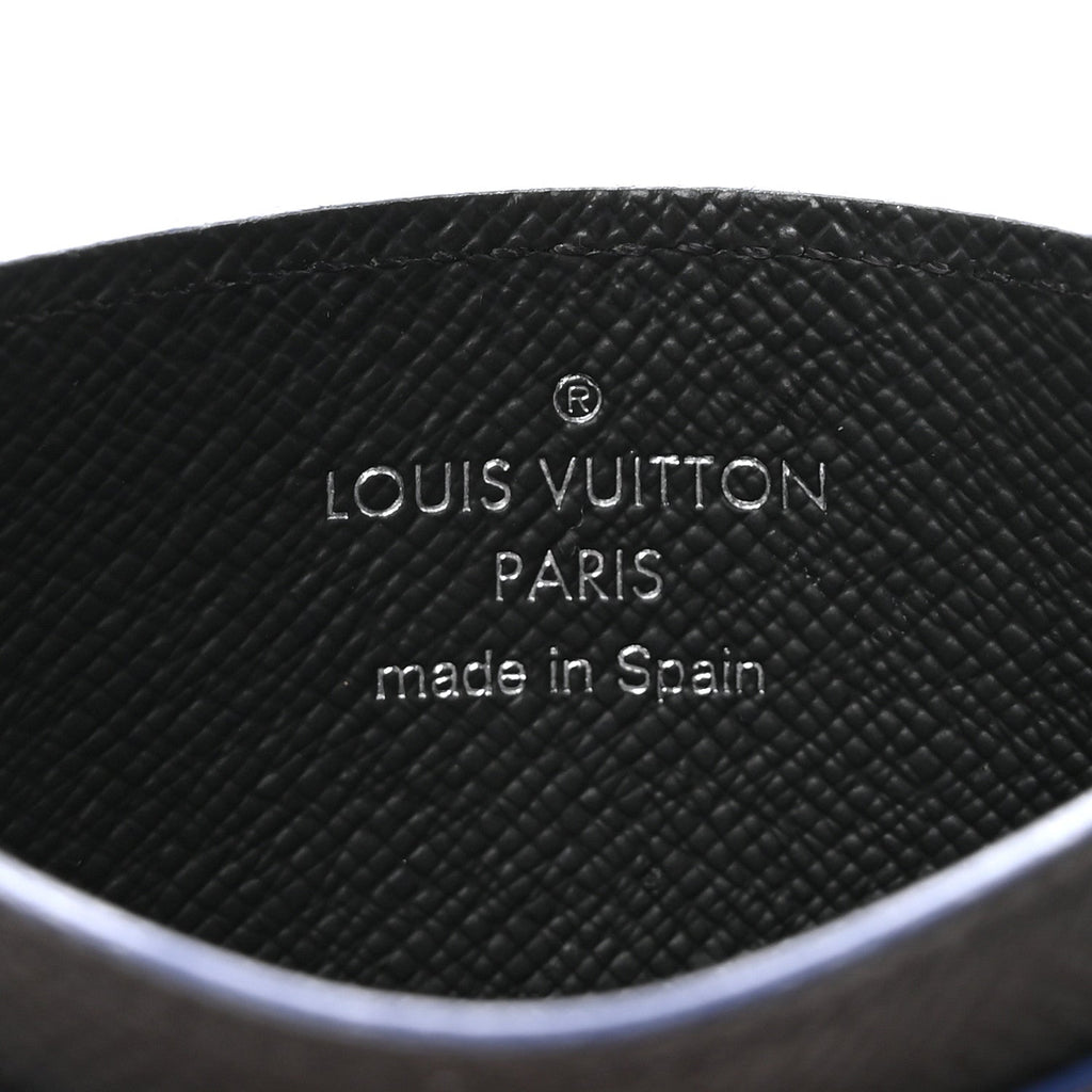 Louis Vuitton Damier Graphite World Map Porte Cartes Simple