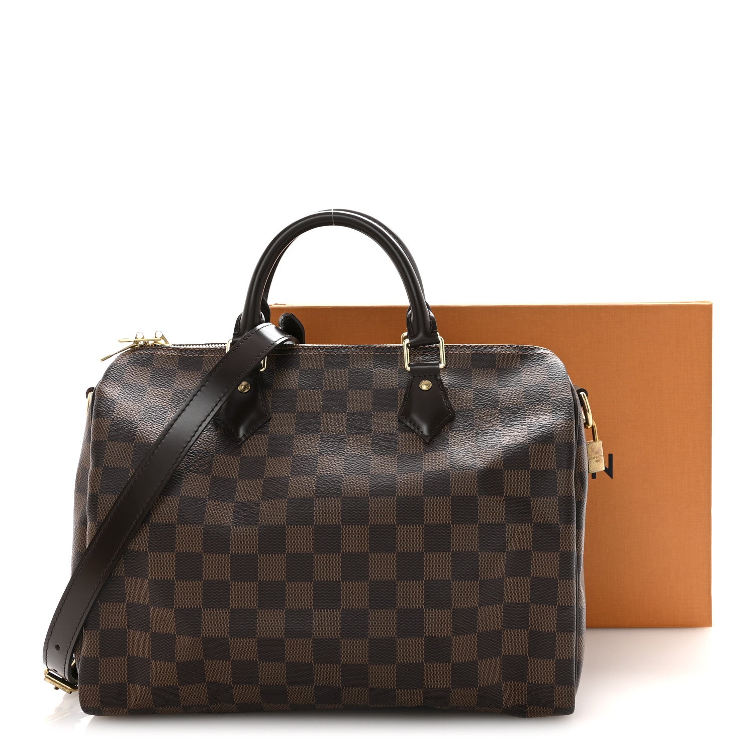 Louis Vuitton Damier Ebene Speedy Bandouliere 30