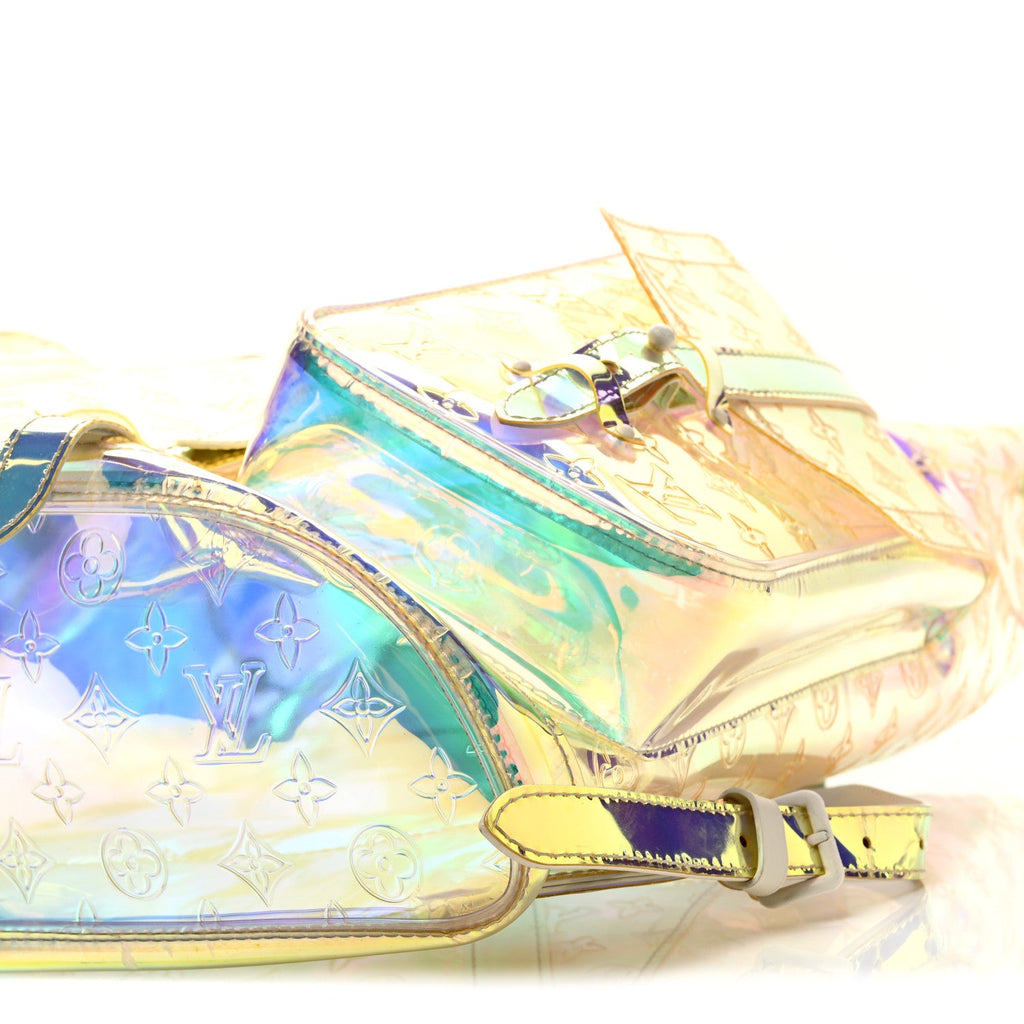 Louis Vuitton PVC Monogram Christopher Backpack GM Iridescent Prism