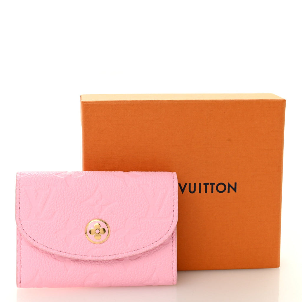 Louis Vuitton Empreinte Rosalie Coin Purse Cotton Candy Pink