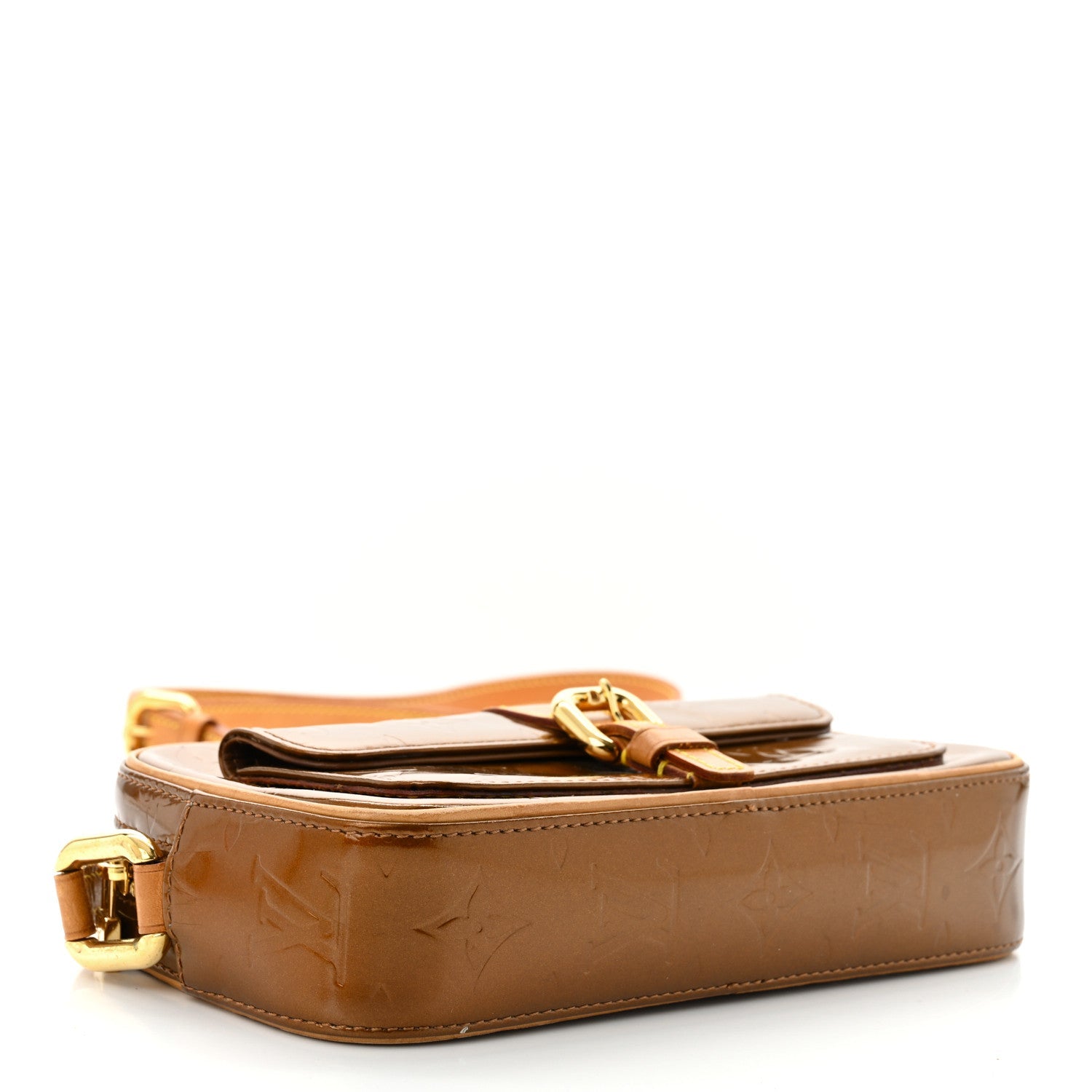 Louis Vuitton Vernis Christie MM Bronze