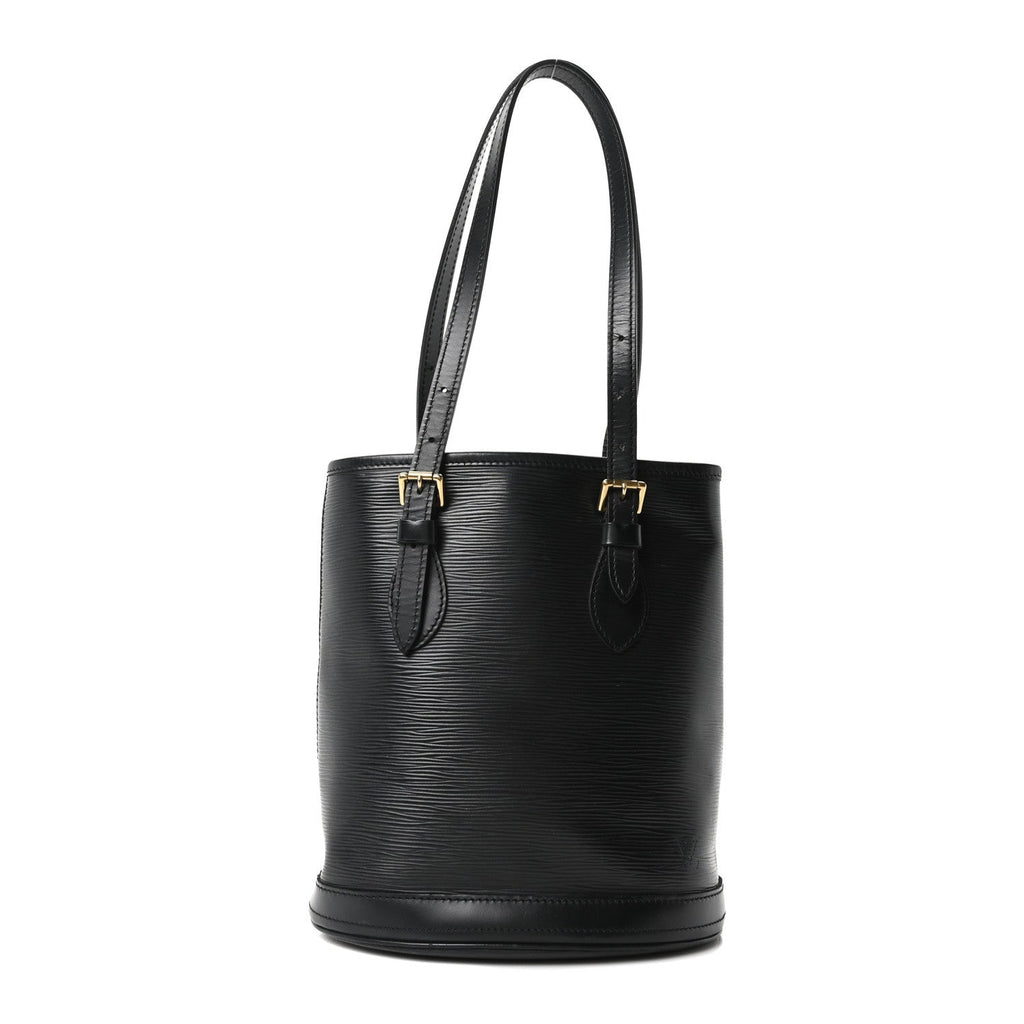 Louis Vuitton Epi Petit Bucket 23 Black