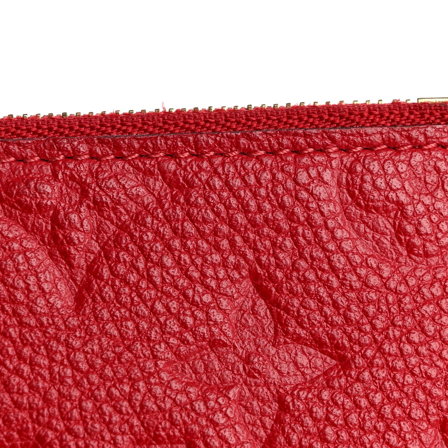 Louis Vuitton Empreinte Felicie Chain Wallet Zippered Insert Cherry