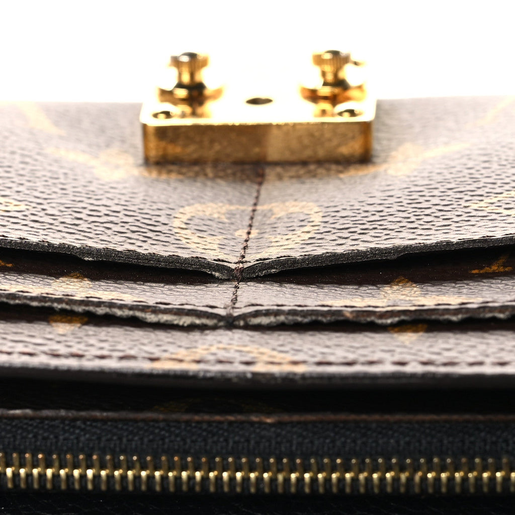 Louis Vuitton Monogram Pallas Wallet Black