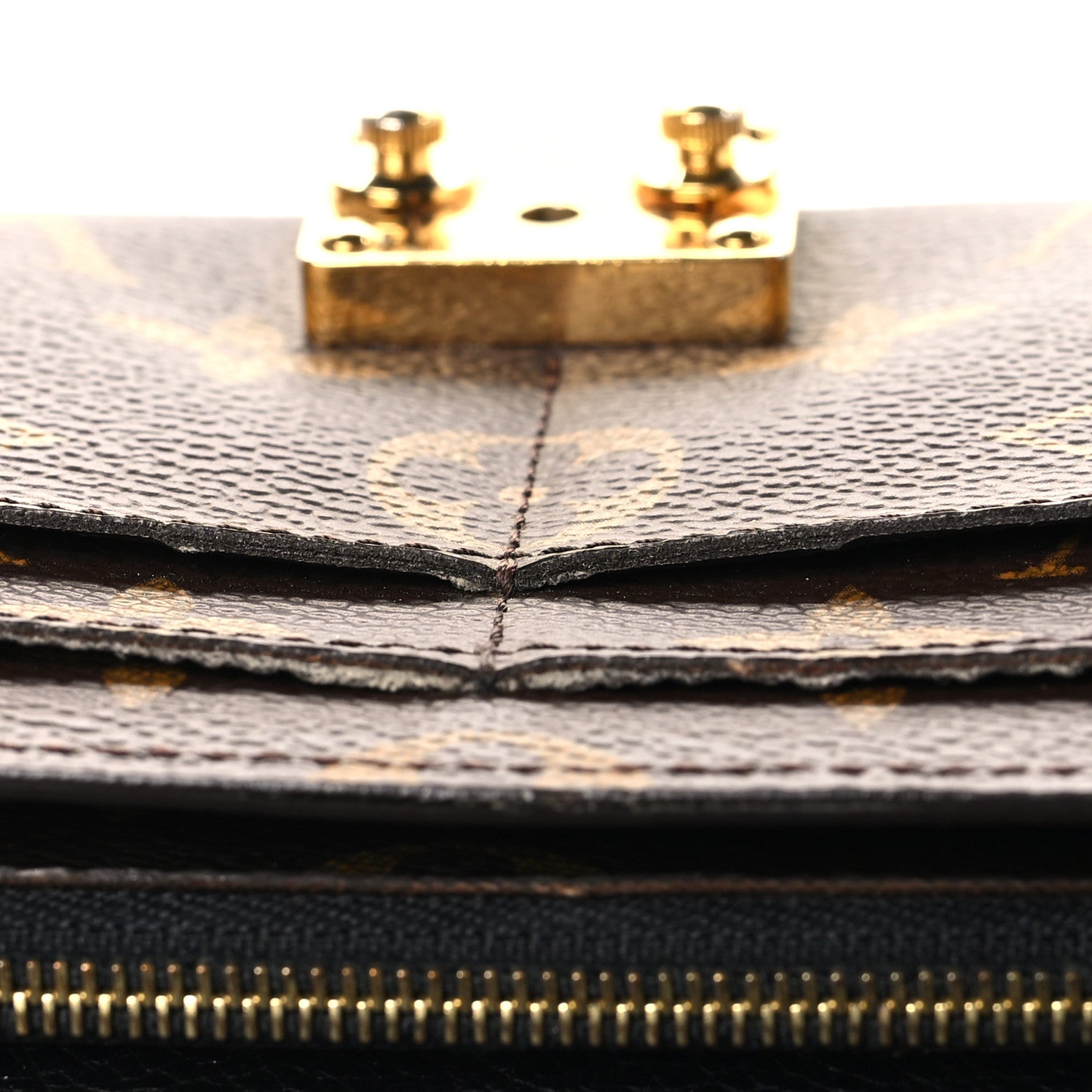 Louis Vuitton Monogram Pallas Wallet Black