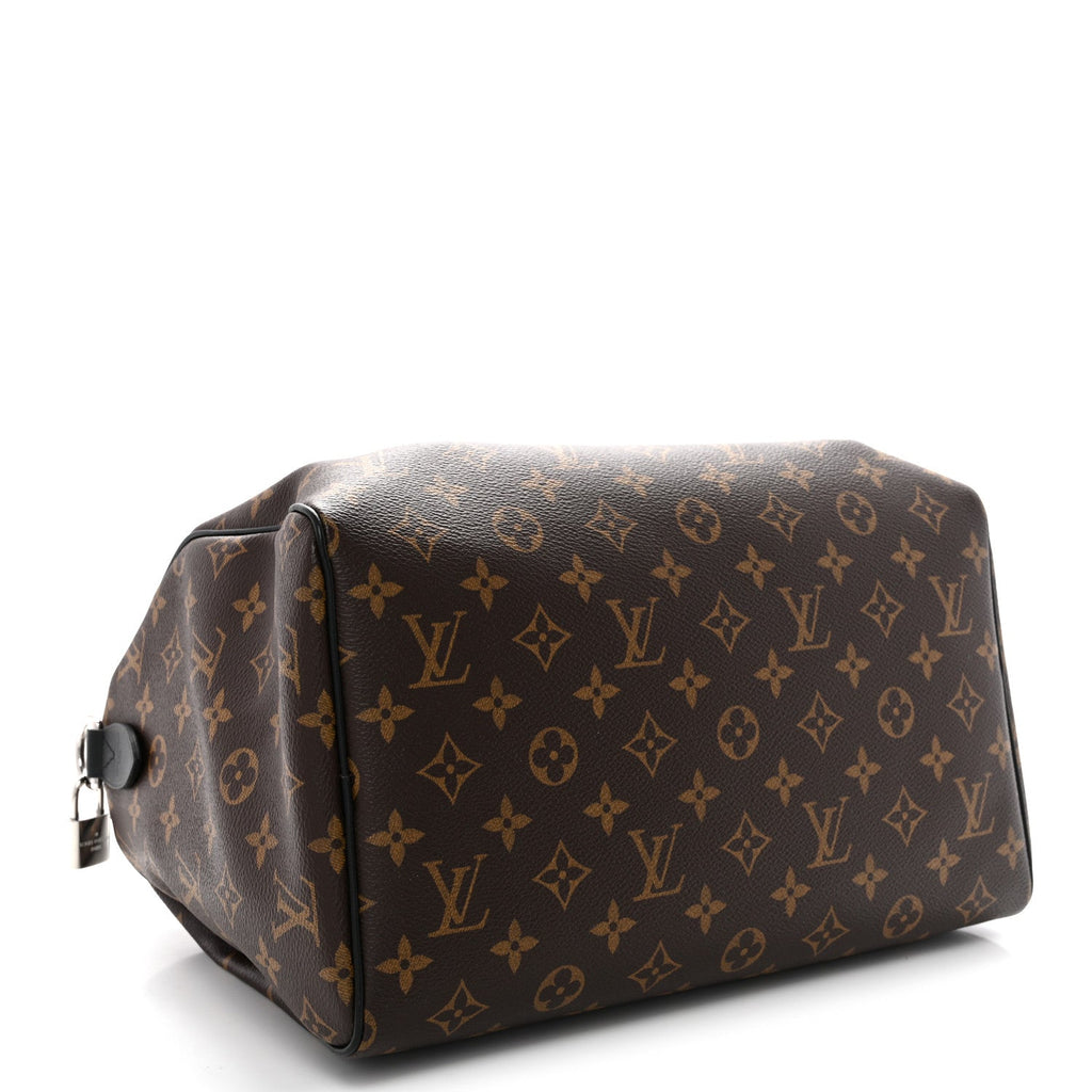 Louis Vuitton Monogram Speedy Soft 30 Dark