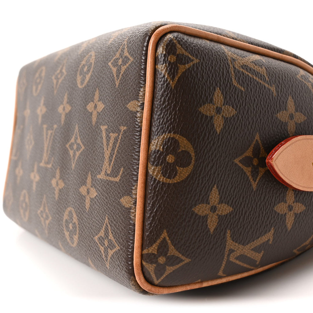 Louis Vuitton Monogram Speedy Bandouliere 20 Black