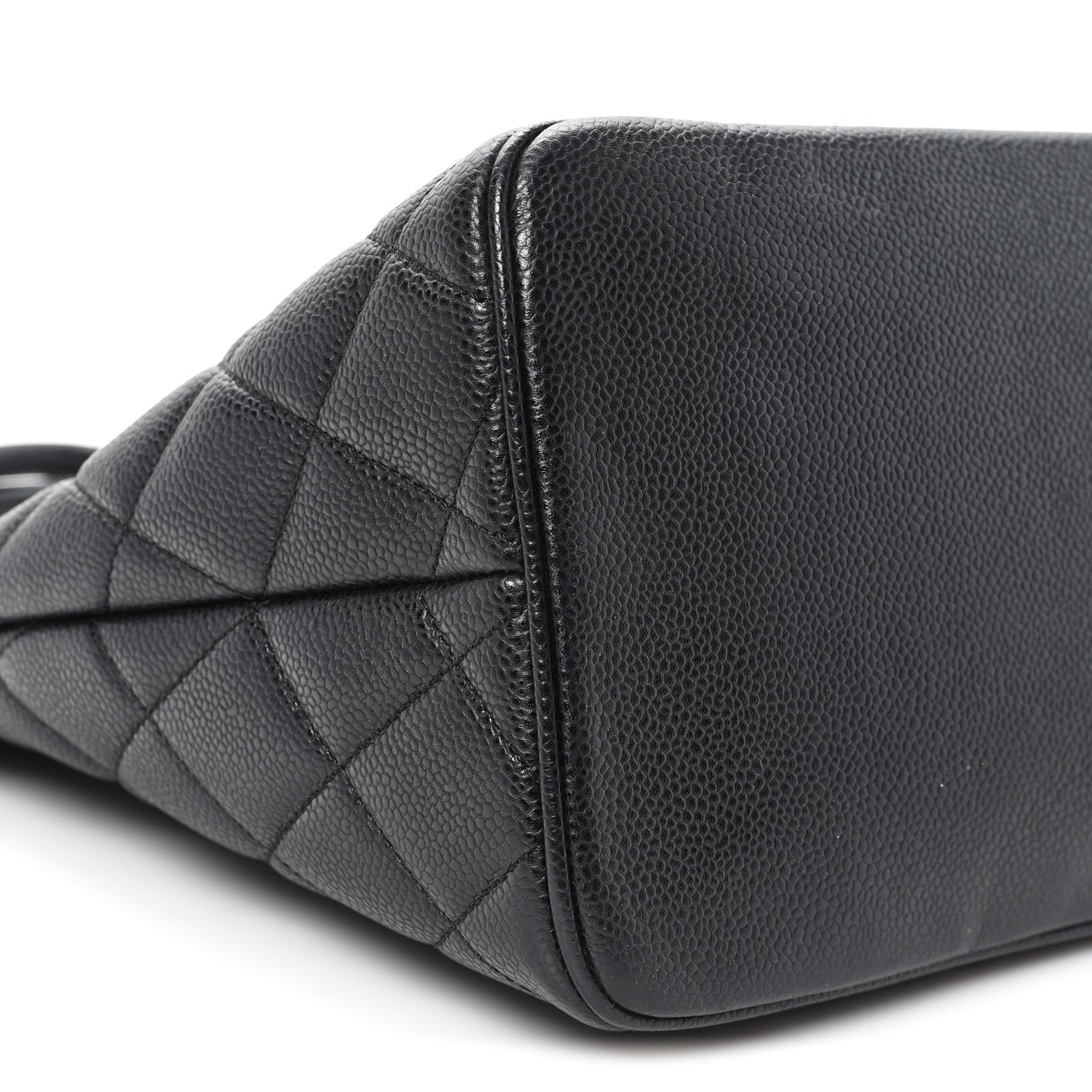 Chanel Caviar Quilted Medallion Tote Black