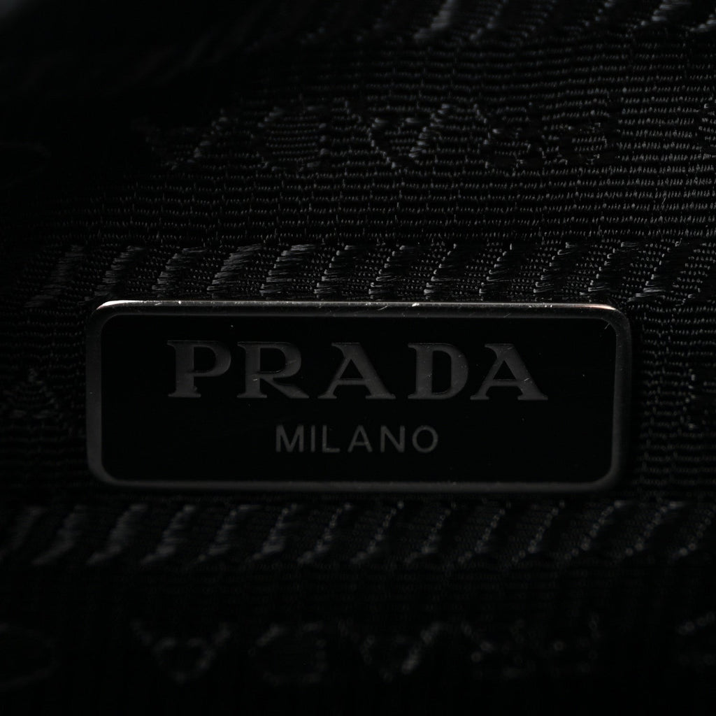 Prada Tessuto Nylon Mini Re-Edition 2000 Bag Black