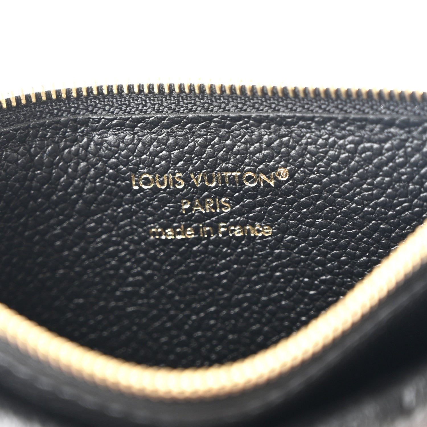 Louis Vuitton Empreinte Recto Verso Card Holder Black