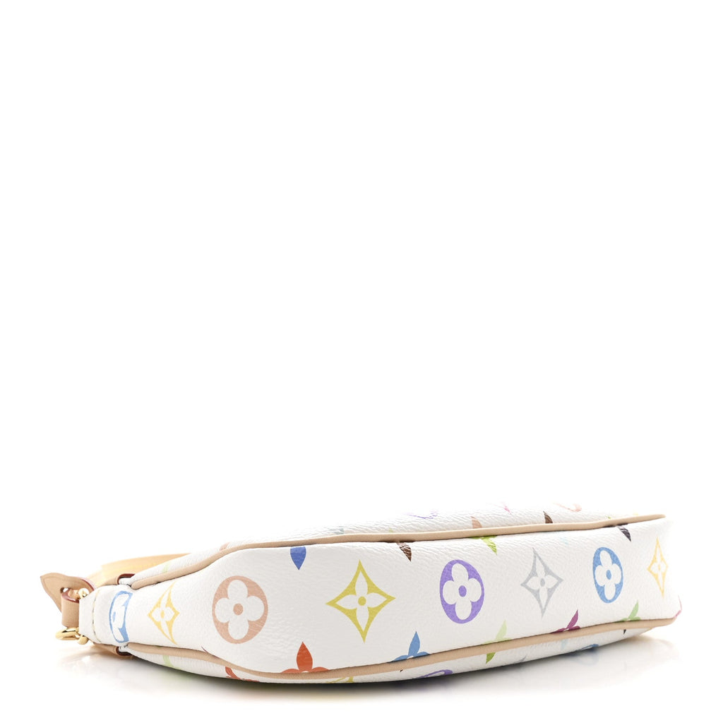 Louis Vuitton LV X TM Monogram Multicolor Pochette Accessories White