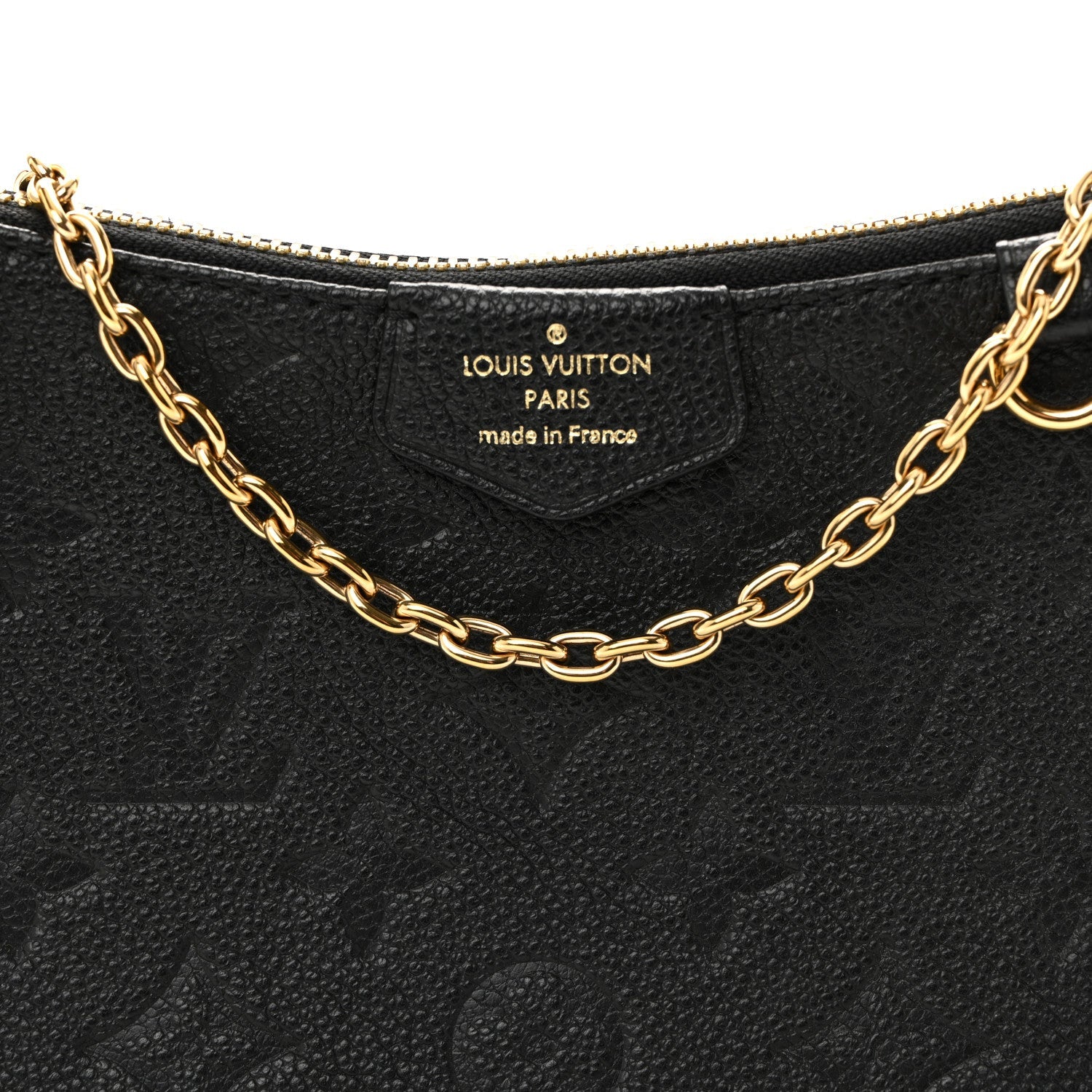 Louis Vuitton Empreinte Easy Pouch On Strap Black