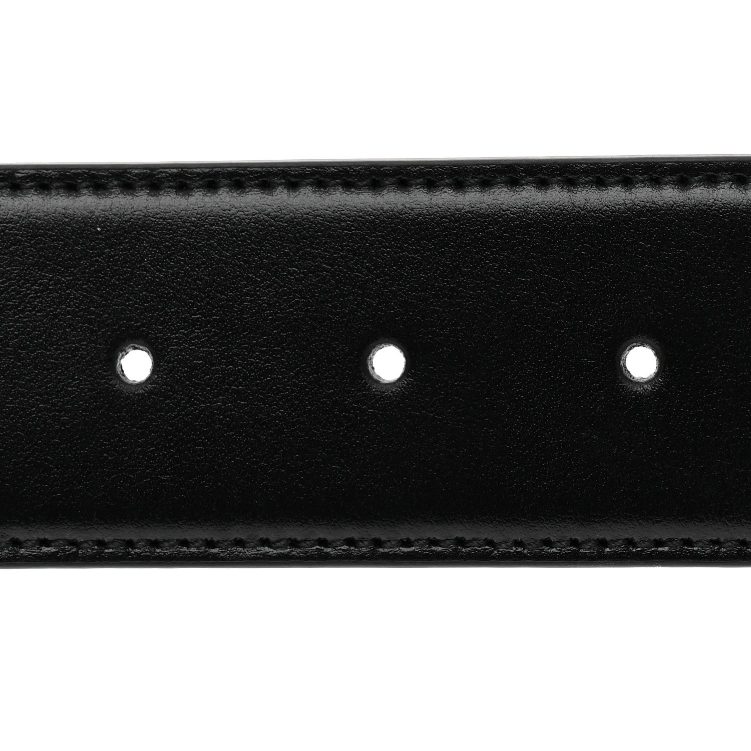 Gucci Plutone Calfskin Interlocking G 40mm Belt 85 34 Black