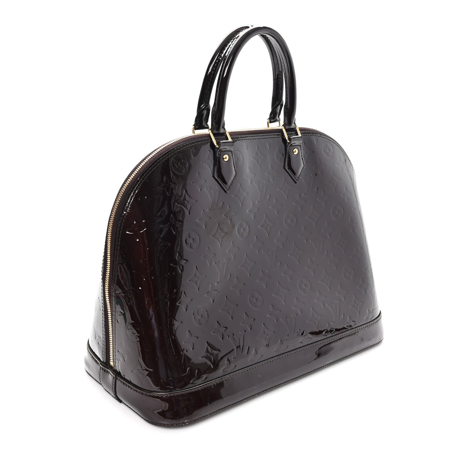 Louis Vuitton Vernis Alma GM Amarante