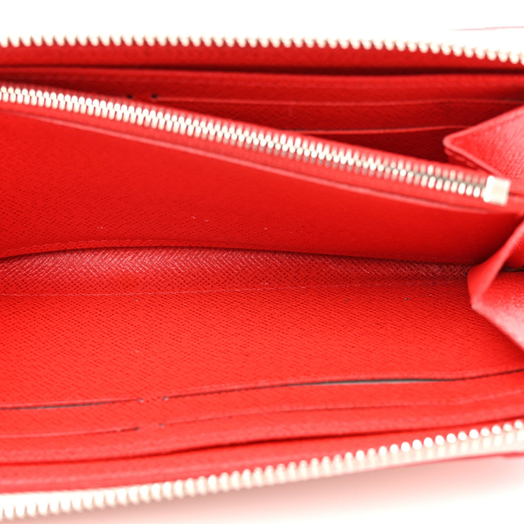 Louis Vuitton Epi Blooming Corners Clemence Wallet Rose Ballerine Coquelicot