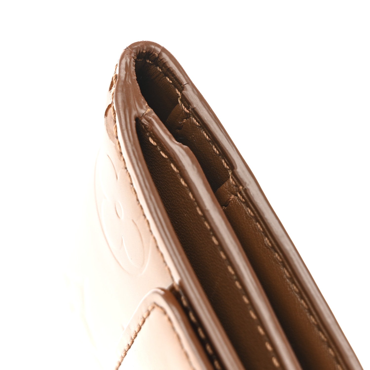 Louis Vuitton Vernis Elise Wallet Bronze