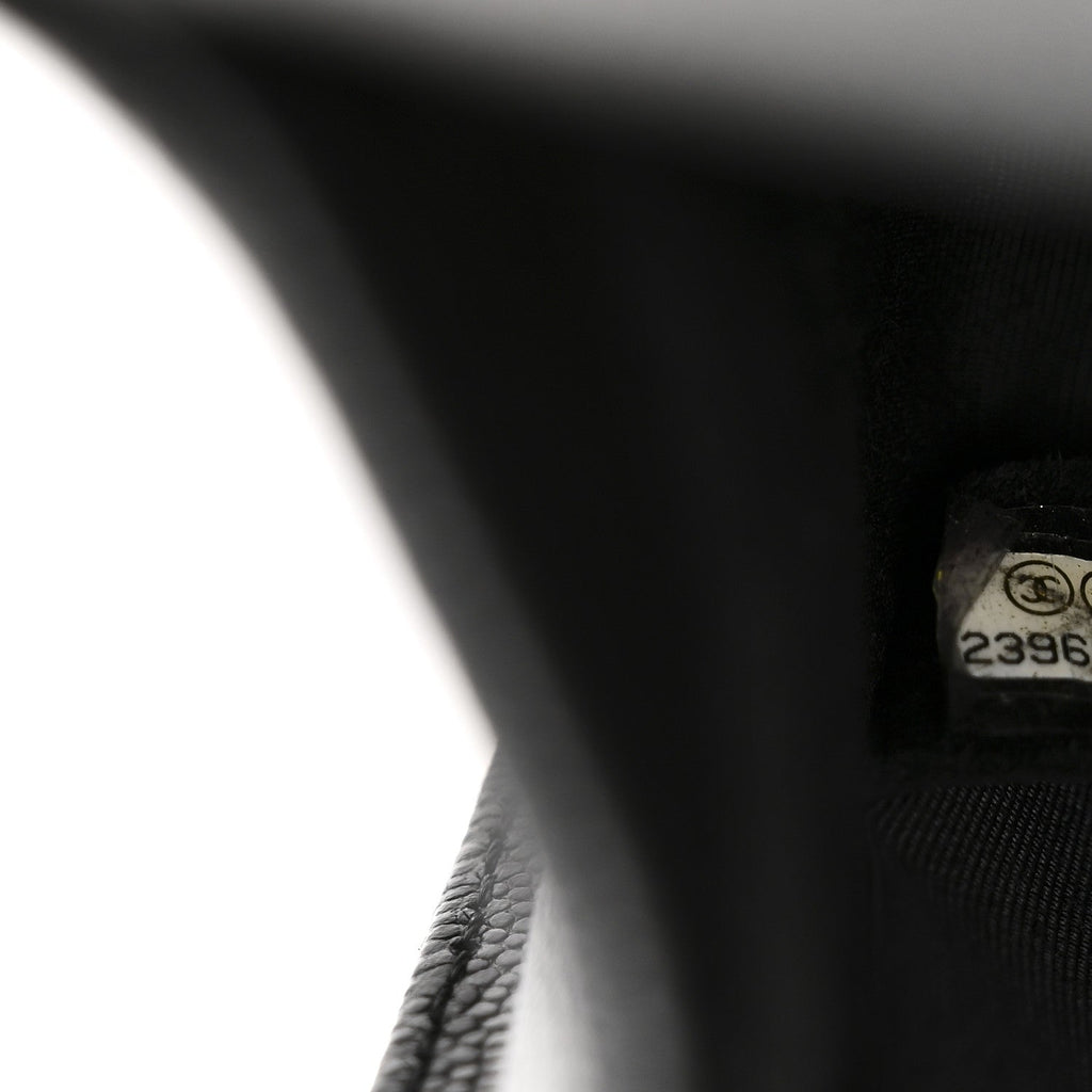 Chanel Caviar Quilted Medium Boy Flap Black