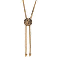 Louis Vuitton Metal LV Bolo Tie Gold
