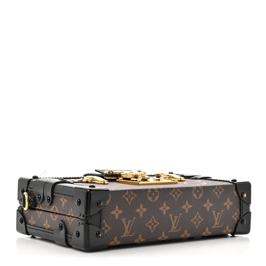 Louis Vuitton Monogram Petite Malle Black