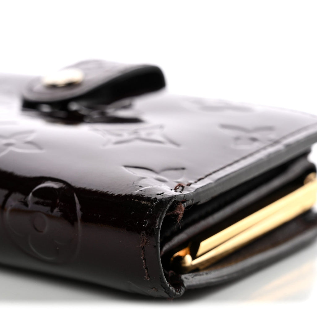 Louis Vuitton Vernis French Purse Wallet Amarante