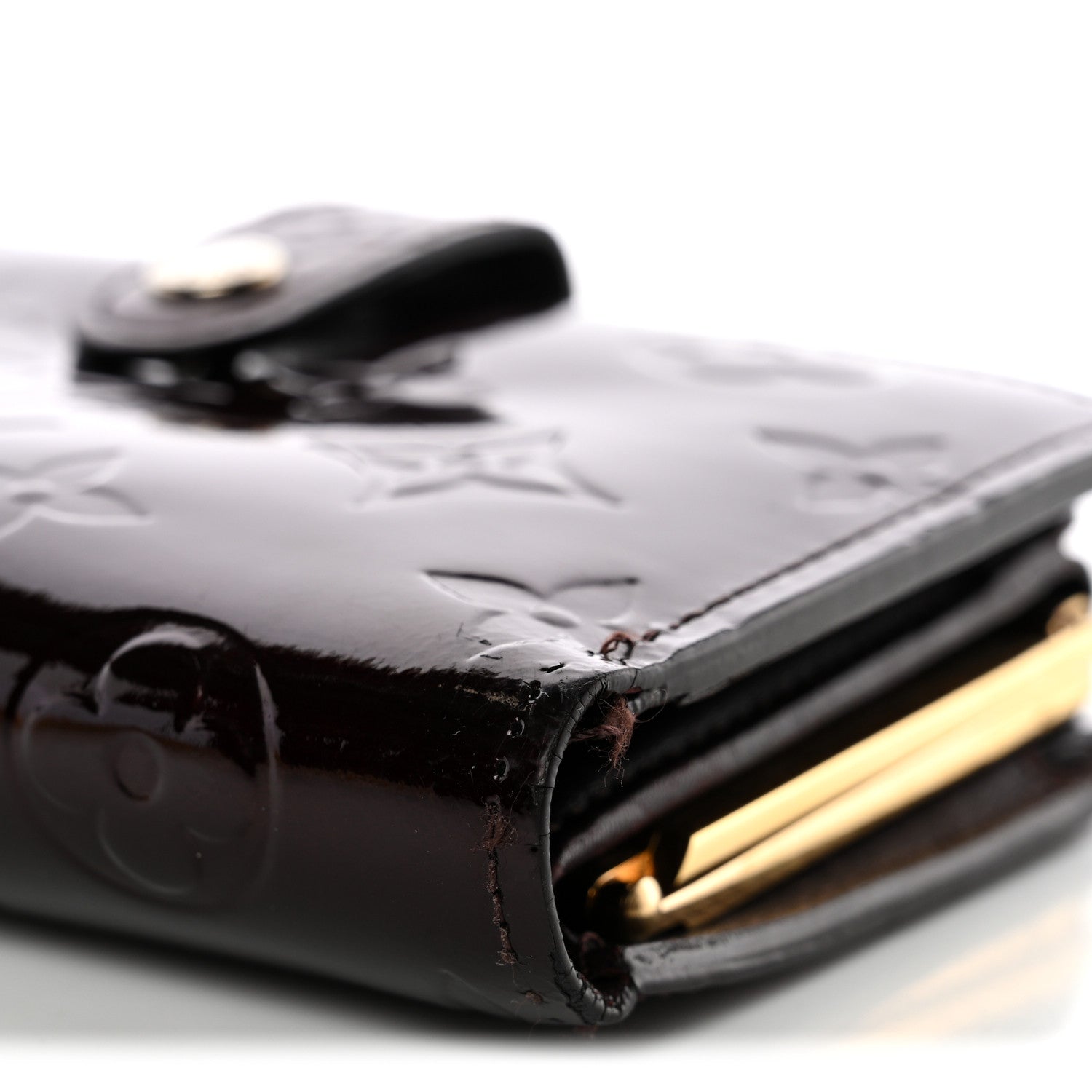 Louis Vuitton Vernis French Purse Wallet Amarante