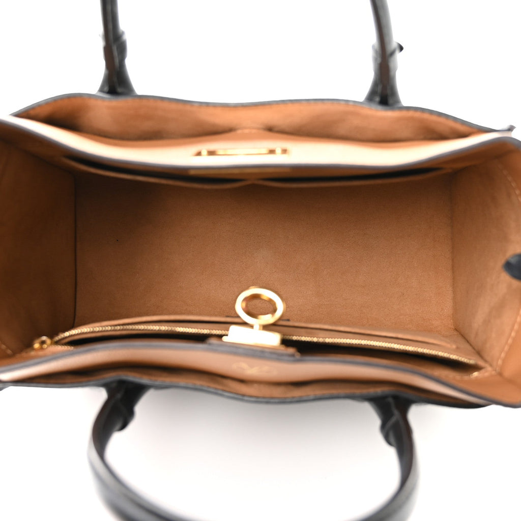 Louis Vuitton Calfskin Monogram On My Side Black