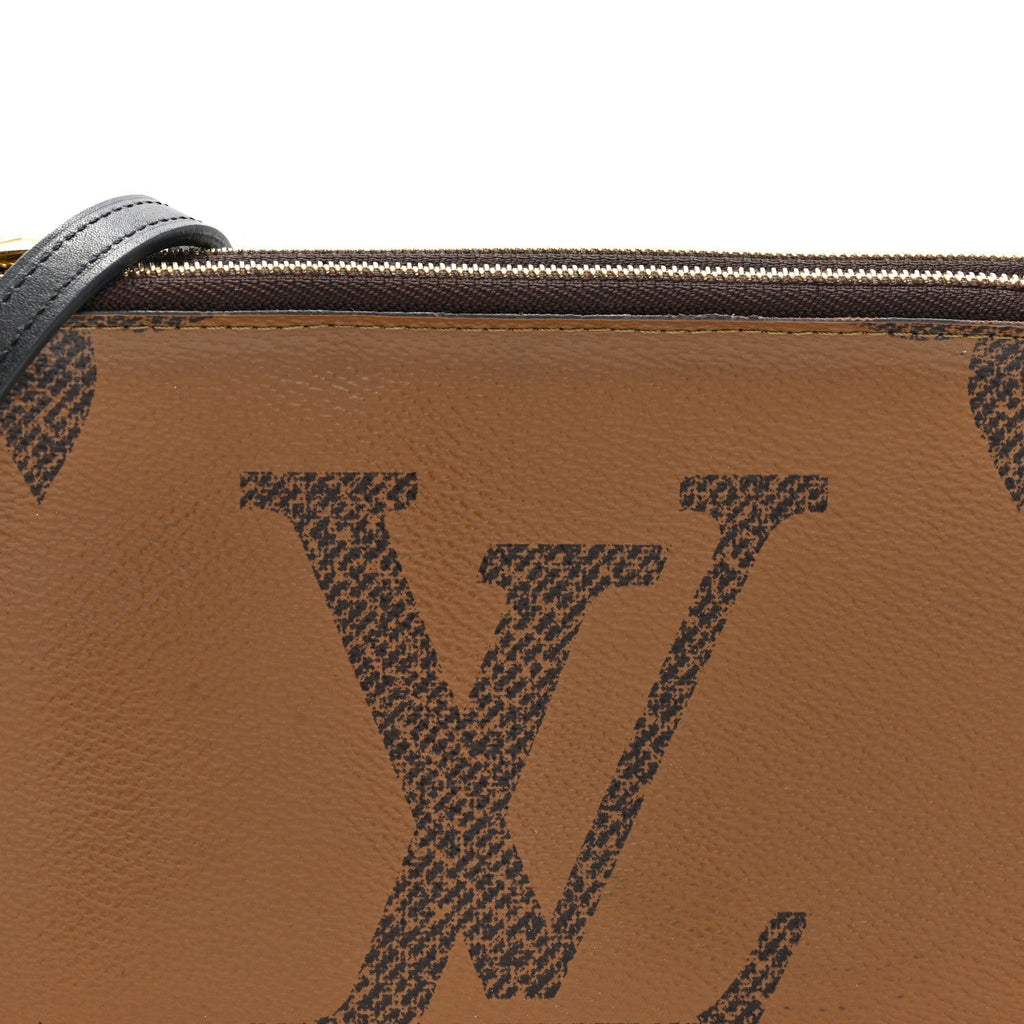 Louis Vuitton Reverse Monogram Giant Double Zip Pochette