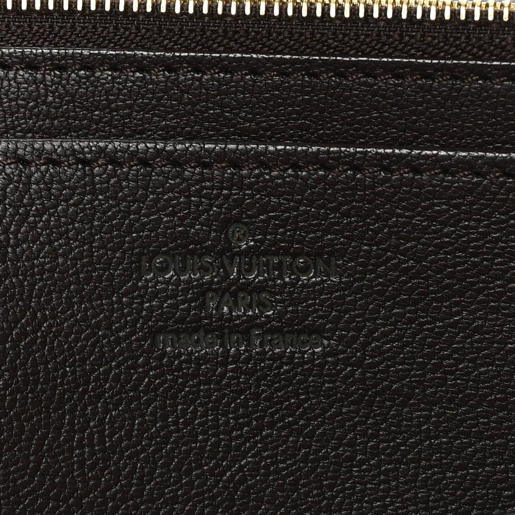Louis Vuitton Snakeskin Twist Wallet Brown