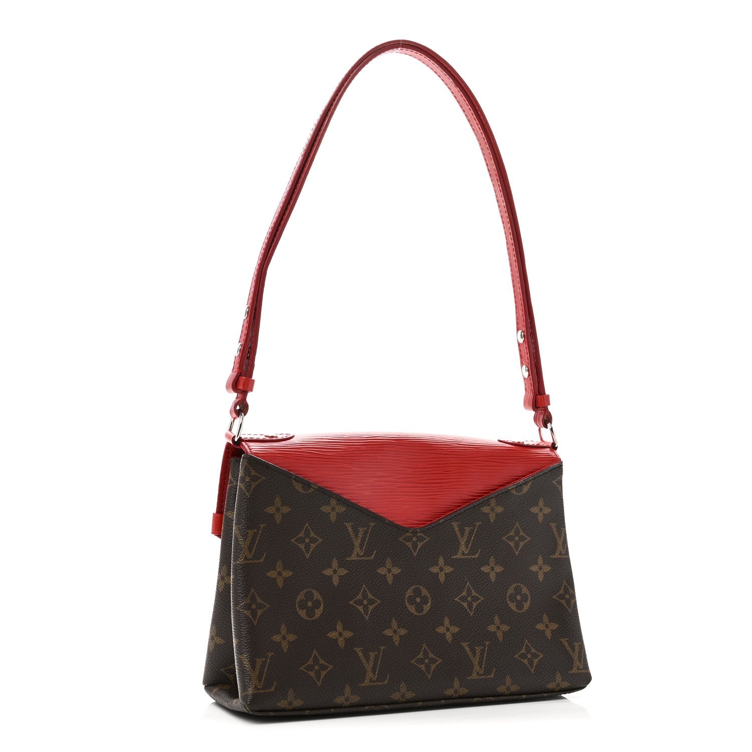 Louis Vuitton Monogram Epi Saint Michel Coquelicot