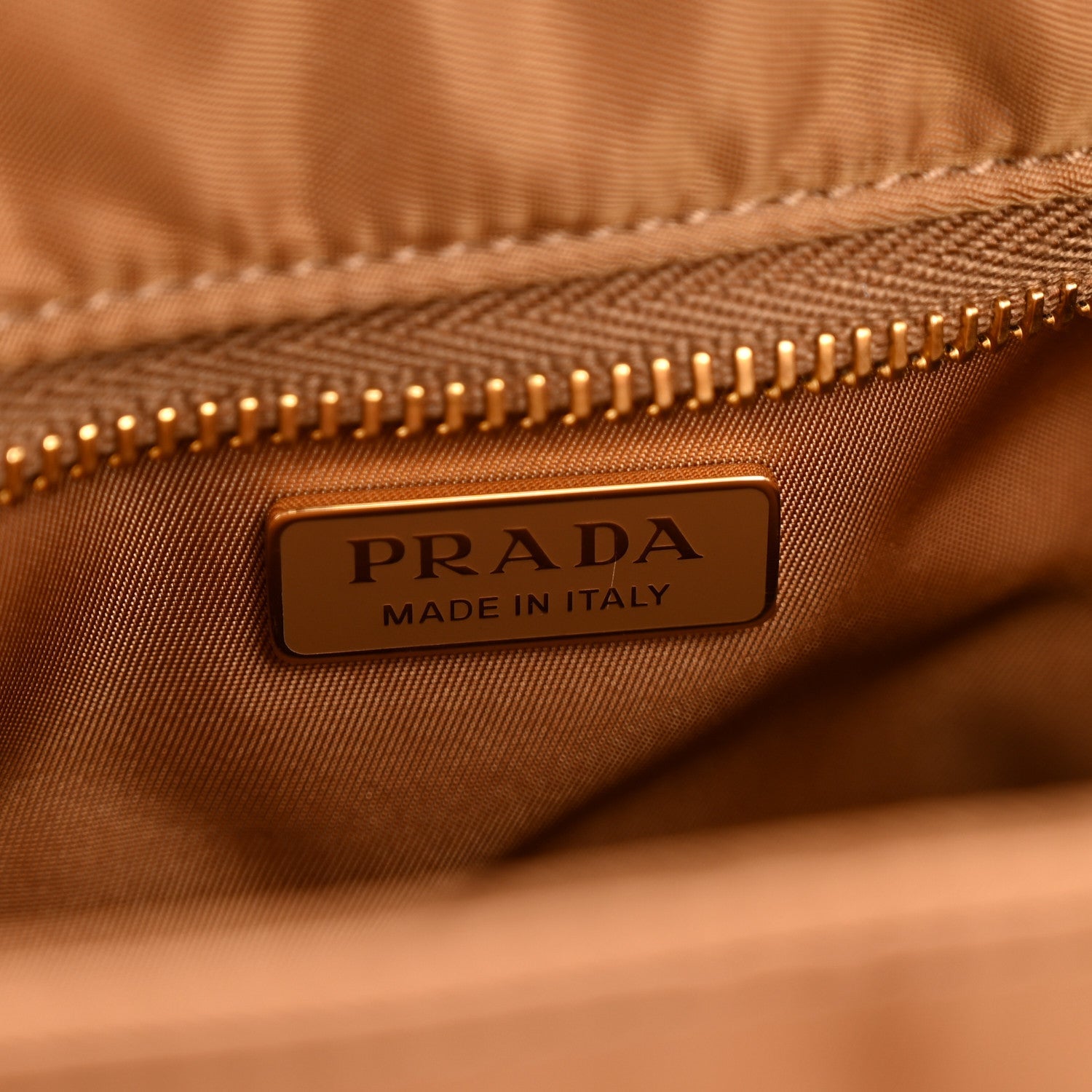 Prada Re-Nylon Medium Explore Shoulder Bag Camel