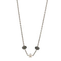 Louis Vuitton Swarovski Gamble Short Necklace Silver