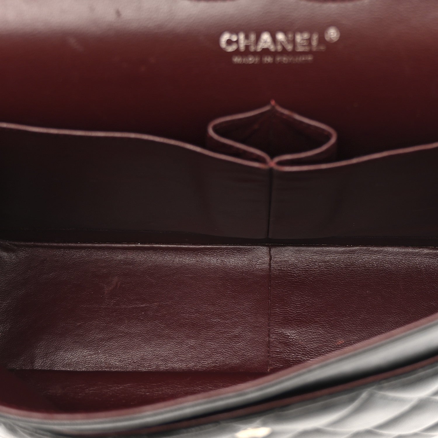 Chanel Lambskin Quilted Jumbo Double Flap Black