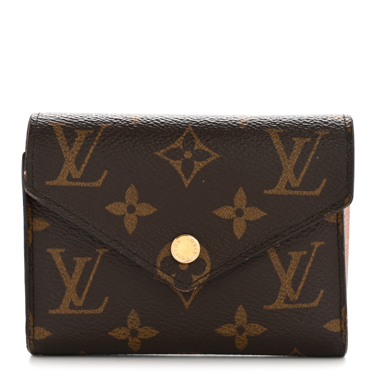 Louis Vuitton Monogram Victorine Wallet Rose Ballerine