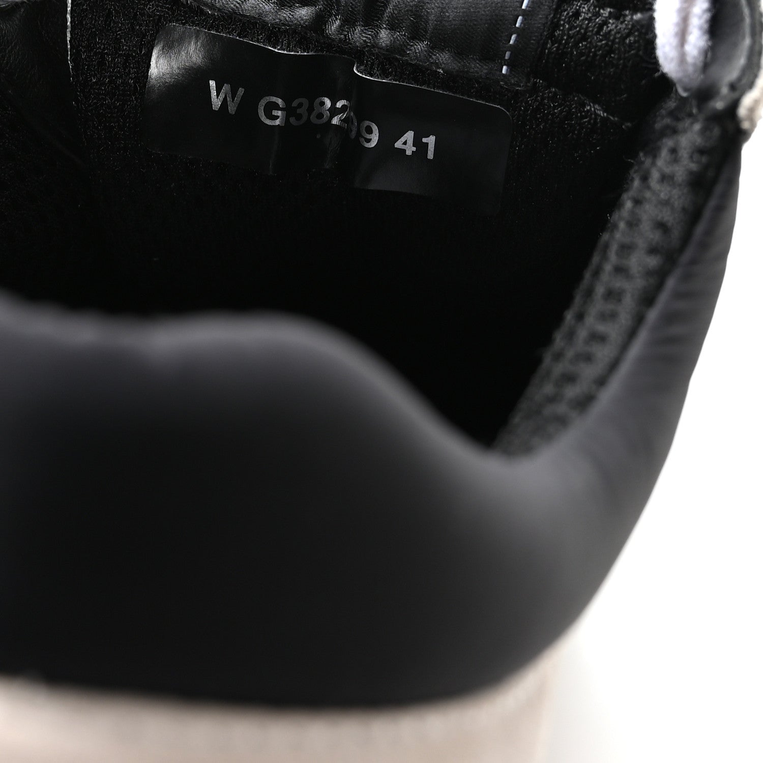 Mesh Suede Calfskin Grained Calfskin Womens CC Sneakers 41 White Black