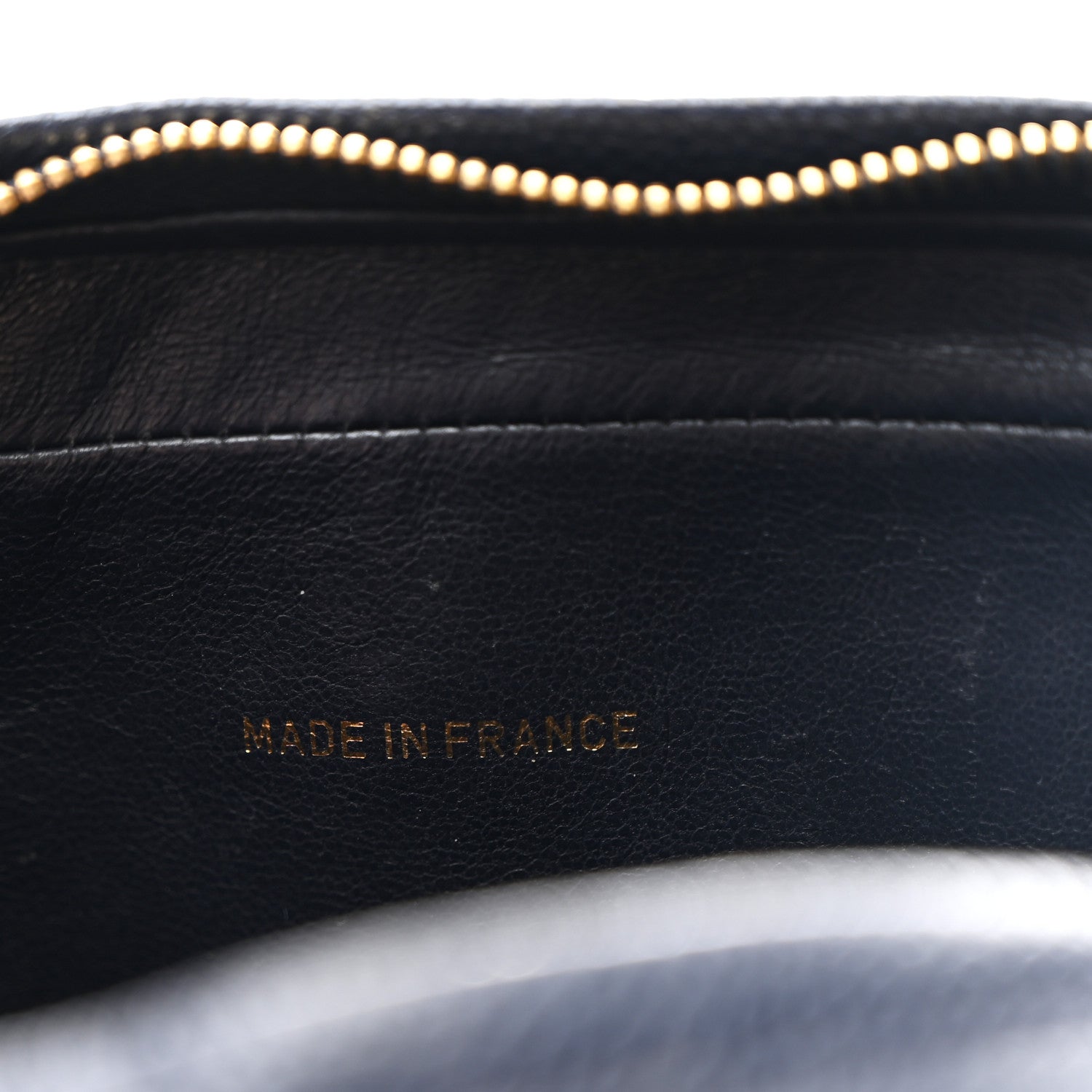 Chanel Caviar Quilted CC Shoulder Bag Navy